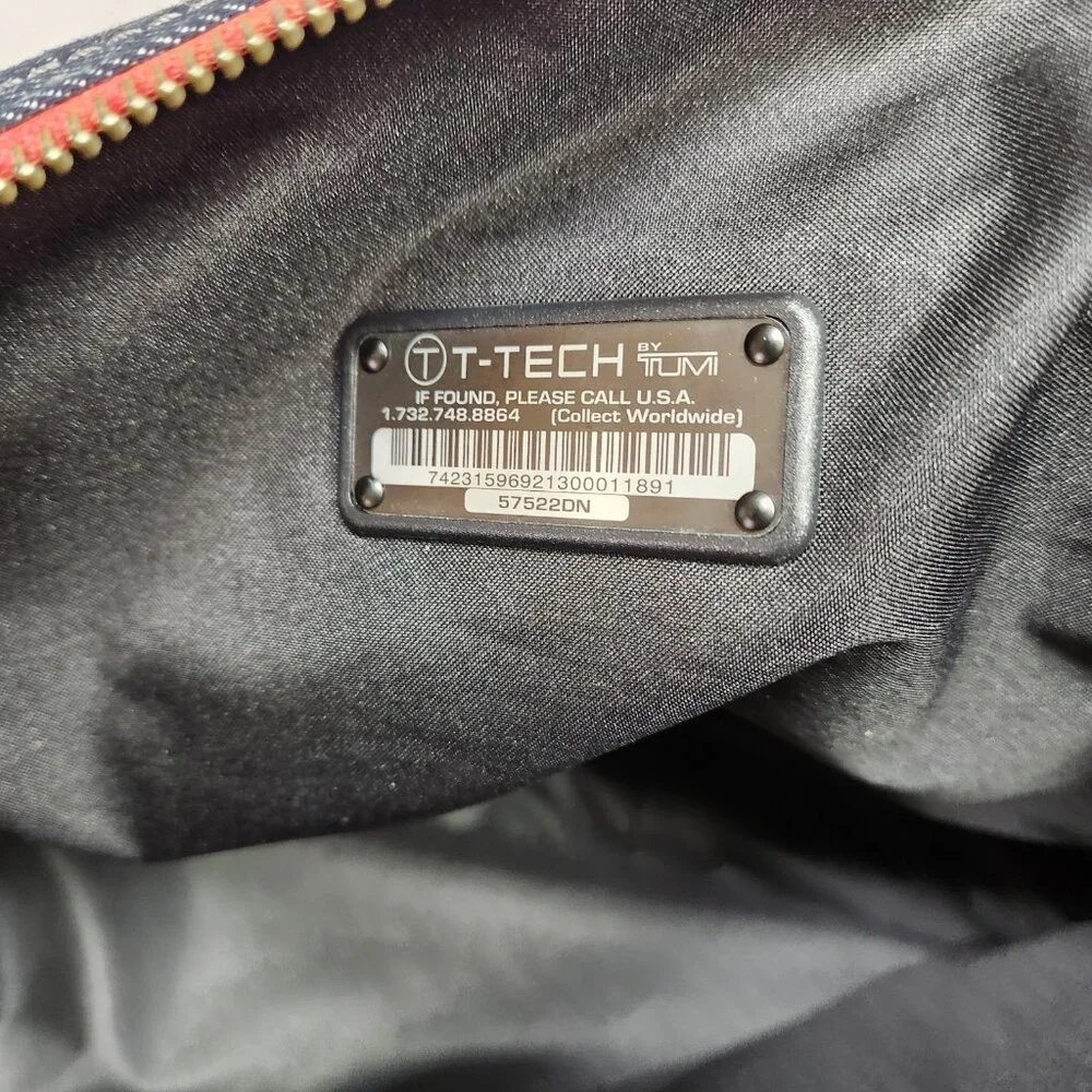 Tumi T Tech Denim Messenger Bag Essential Gear